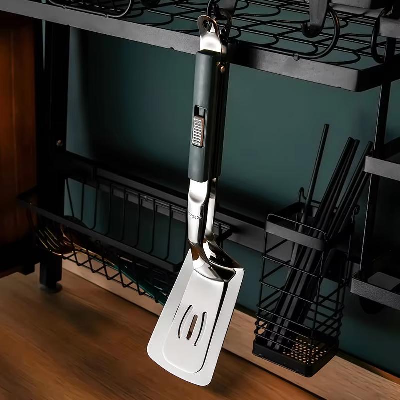 Зажим для стейка из нержавеющей стали, лопатка для переворачивания яиц, зажим для мяса на гриле, переворачивание хлеба, зажим для стейка, рыбы, кухонные щипцы