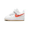 Court Borough Low 2 TD White Orange Baby Sneakers Summit-White Sail BQ5453-114