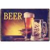 All You Need Is Beer Metal Tin Signs Beer Cups Posters Plate Wall Decoration for Bars Man Cave Cafe Clubs Retro Posters Plaque