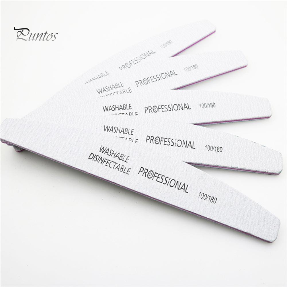 Puntos Маникюрный инструмент Мини-поролоновая пилочка для ногтей Удаление омертвевшей кожи Полировка Буфер