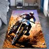 1PC Motocross racing mud spray action Carpet for Living Room Bedroom Sofa Home Decor Rus Non-slip Floor Mat Luxury Gift