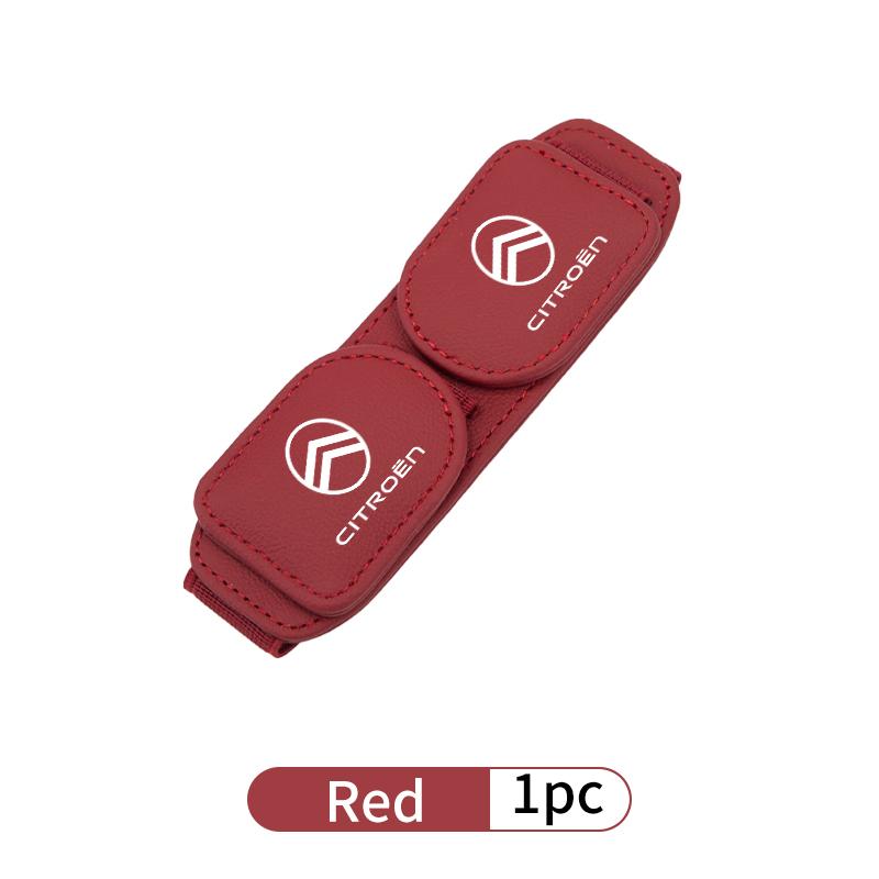 OCDK9 Car Sun Visor Glasses Clip Card Ticket Holder Stand Fastener For Citroen Grand Berlingo Jumper Celysee Xsara Picasso Aircross