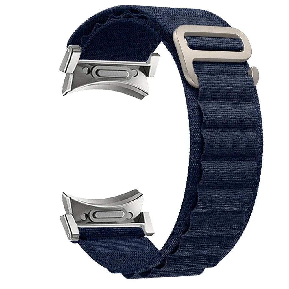 Нейлоновый ремешок Alpine Loop для Samsung Galaxy Watch 6 Classic 43 47 мм 5Pro 45 мм 46 мм 42 мм Quick Fit Samsung Galaxy 4/5/6 44 мм 40 мм браслет