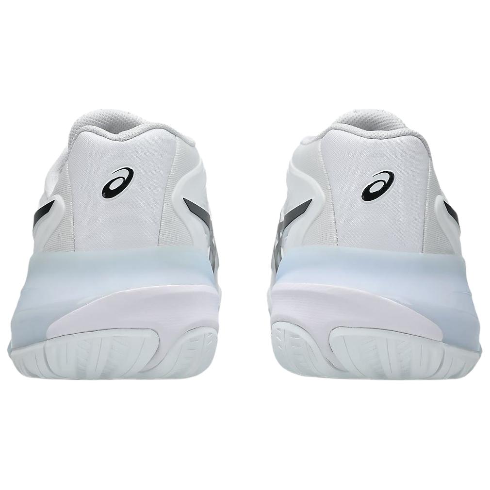 Asics GEL RESOLUTION X Устойчивые к истиранию Поддержка Низкие Теннисные Кроссовки Мужские Белый Черный 1041A487-100