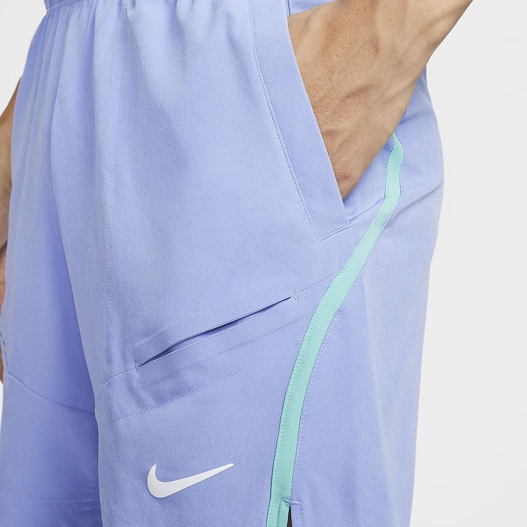 Nike Мужские теннисные штаны Court AdvantageDri Fit Сапфирово-синие FD5337-494