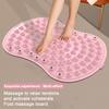 Массажный коврик для ног с магнитом, точечный массажер для снятия боли в ногах, расслабляющий рефлексотерапевтический коврик для ног, нескользящий, против усталости, акупрессурный коврик с камнями для ходьбы