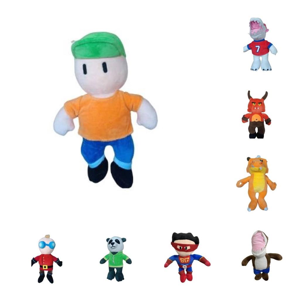 Cute Cartoon Panda Superman Plush Toy For Kids, Short-haired Stuffed Animal Doll