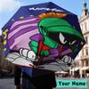 Custom Name Marvin Adventure Umbrella, Foldable Umbrella Suitable for Outdoor Shopping Travel Sports, Exquisite Gift for Family