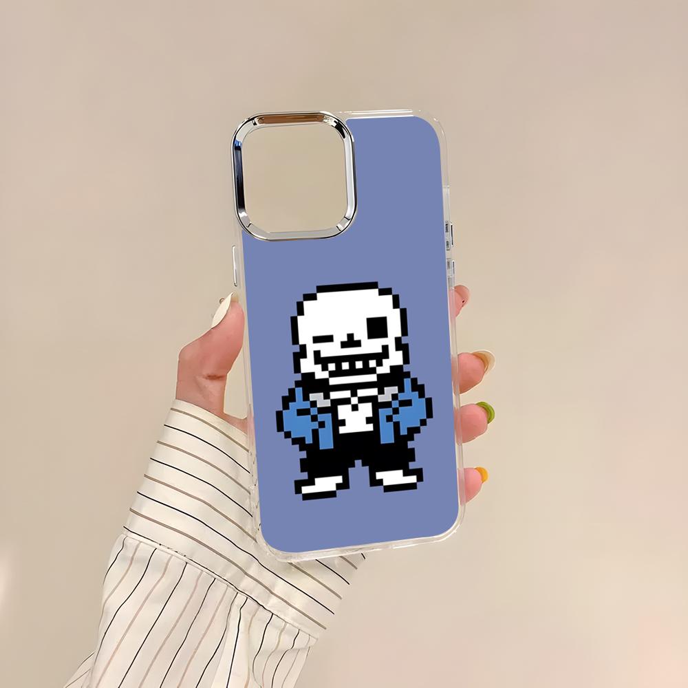 Горячий Видеоигровой Чехол для Телефона U-Undertale Для IPhone 17 Air 16 15 14 13 12 11 Pro Pro Max Plus Прозрачный Мягкий Чехол