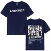 Korean Kpop Lngshot OHYUL RYUL WOOJIN LOUIS Shirt Unisex Unisex Clothing Y2K Short Sleeve Fashion Hip Hop Tops Cotton Casual Tshirt