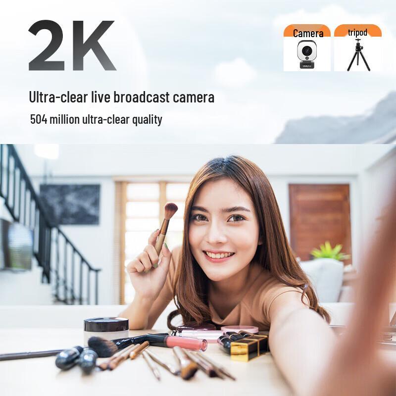 Lenovo WL54A 2K HD Live Stream & Conference Webcam (CN version)