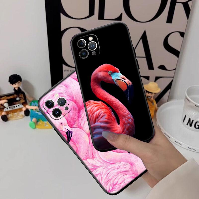 IK28 Flamingos Pink Phone Case for Samsung Galaxy M06 M15 M16 M35 M55 M56 A36 A42 A50 A50S A51 A52 A32 A33 A05 A05S A06 A16 A20