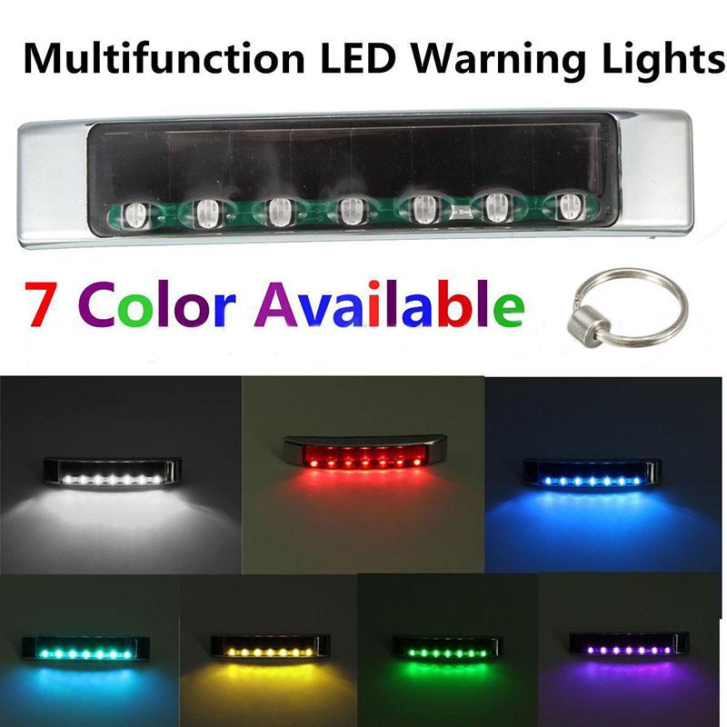 Беспроводной автомобильный солнечный светодиодный стробоскоп, вспышка, аварийный боковой сигнал, мигалка