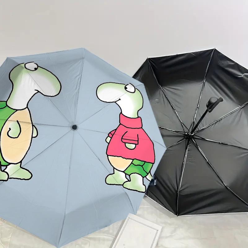1PC turtle clothingUmbrella-8-Rib Reinforced, Automatic Open, Lightweight & Durable, Cute Fashion Accessory for Outdoor-P139