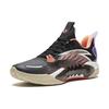 Anta Crazy Tide 5 Team Shock Absorbing Wear Resistant Low Top Basketball Shoes Men Sneaker Black Purple 112411606-1