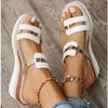 New Design Wedges Slippers High Heels Method Platform Women Shoes Summer Beach Sandals New Shoes Pumps Female Slides