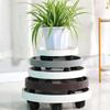 Круглый поддон для цветочного горшка с вращающимися колесами, поддон для цветочного горшка, новое основание для цветочного горшка