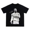 Лето 2026 Новая баскетбольная футболка LeBron James Черная Оригинальный американский стритвир для мужчин и женщин Хлопковая одежда оверсайз
