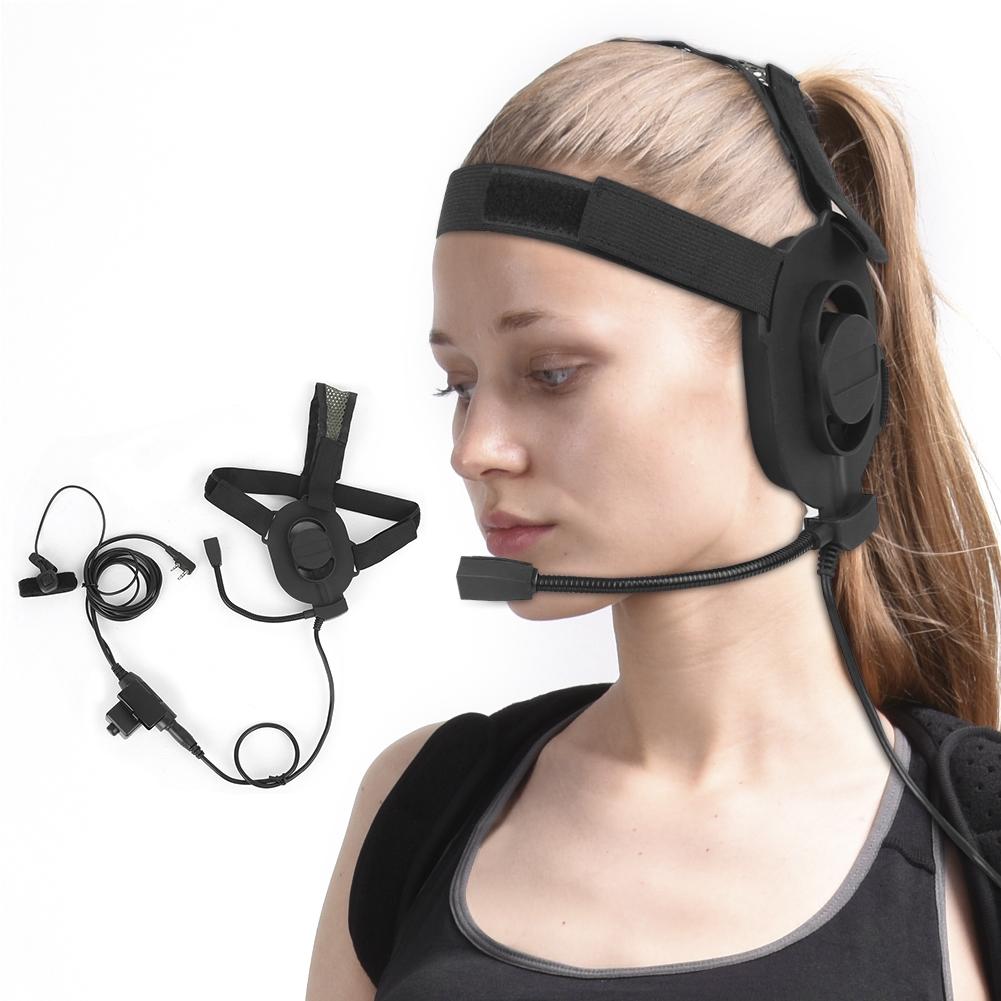 Гарнитура U94 HD01 PTT с военными наушниками и микрофоном, подходит для двухсторонней радиостанции Baofeng UV-5R BF F8HP BF V6