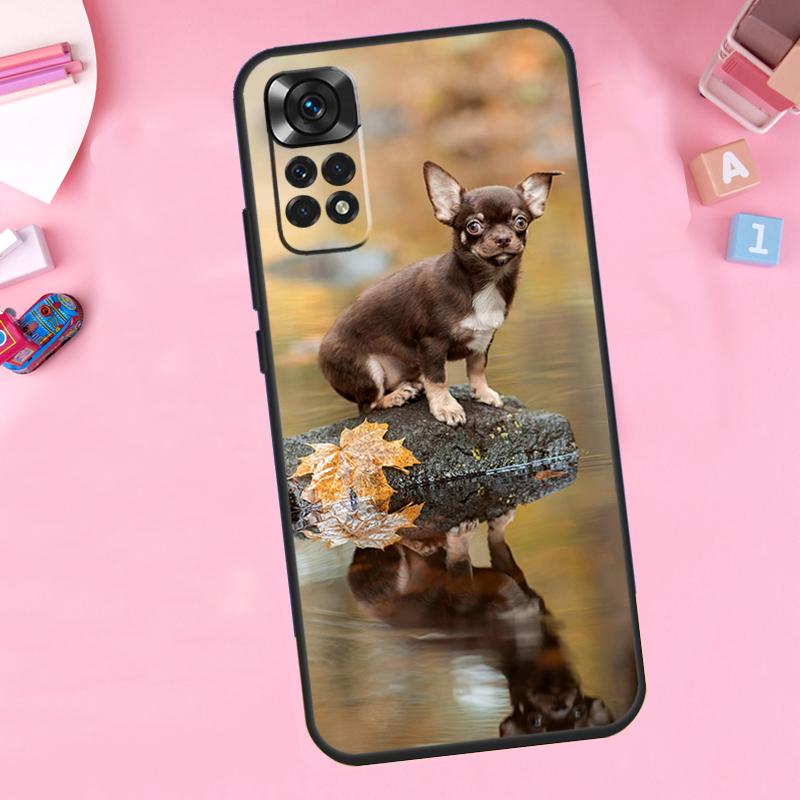Чихуахуа Собака Милое Животное Для Xiaomi Redmi Note 14 10 11 12 13 15 Pro Plus Чехол Для Телефона Для Redmi 15C 14C 10C 12C 13C 15