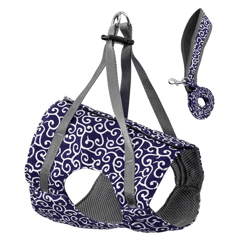 Adjustable Large Cats Vest Harness for Small Cats No Pull Design with Leash Breathable Vest Bright Color