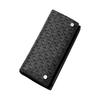 MICHAEL KORS Hudson Logo Letter Print Coated Canvas Wallet Men's Black