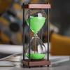 Новый большой песочный таймер на 60 минут, металлические песочные часы, инструменты для управления временем для кухни, домашнего офиса, стола, декора