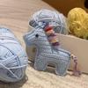 Ручной DIY Брелок-Подвеска Лошадка из Крючка - Деревянная Кукла Лошадка Набор Пряжи