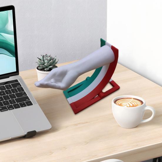 Итальянская фигурка с жестами, напечатанная на 3D-принтере, качающаяся итальянская фигурка с жестами, качалка, настольная игрушка, домашний офис, декор для полки стола