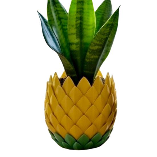 Dragon Scale Planter Pot with Drip Tray Indoor Outdoor Succulents Herb Plants Flower Pot Container with Drainage Holes Home Balcony Garden Decoration