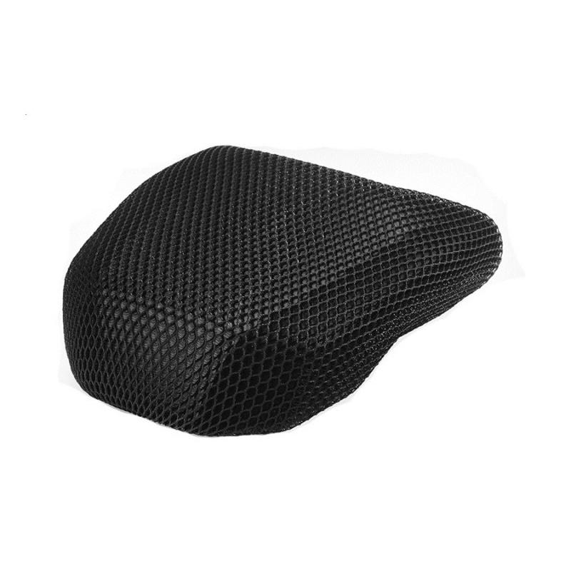 2Pcs Black Motorcycle Seat Cover Breathable Cooling Mesh Pad For BMW R1200GS ADV