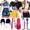 Demon Hunters Cosplay Costume Kpop Idol Rumi Zoey Mira Cosplay Wig Hair Costumes Women Stage Performace Halloween Outfits