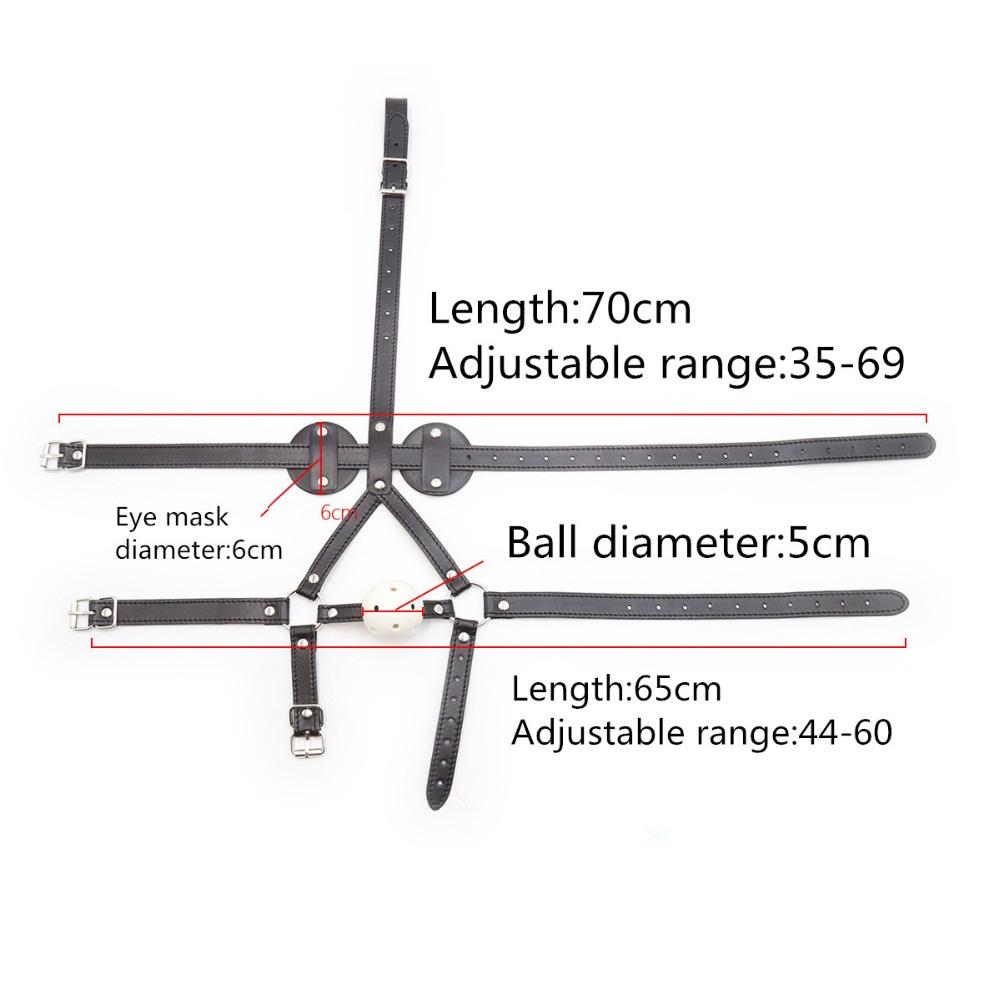 Женщина Пары Мужчины Взрослые Секс-игры Эротические Аксессуары Новый Кляп Секс-игрушки Кляп с Открытым Ртом БДСМ Упряжь Шарик в Рот