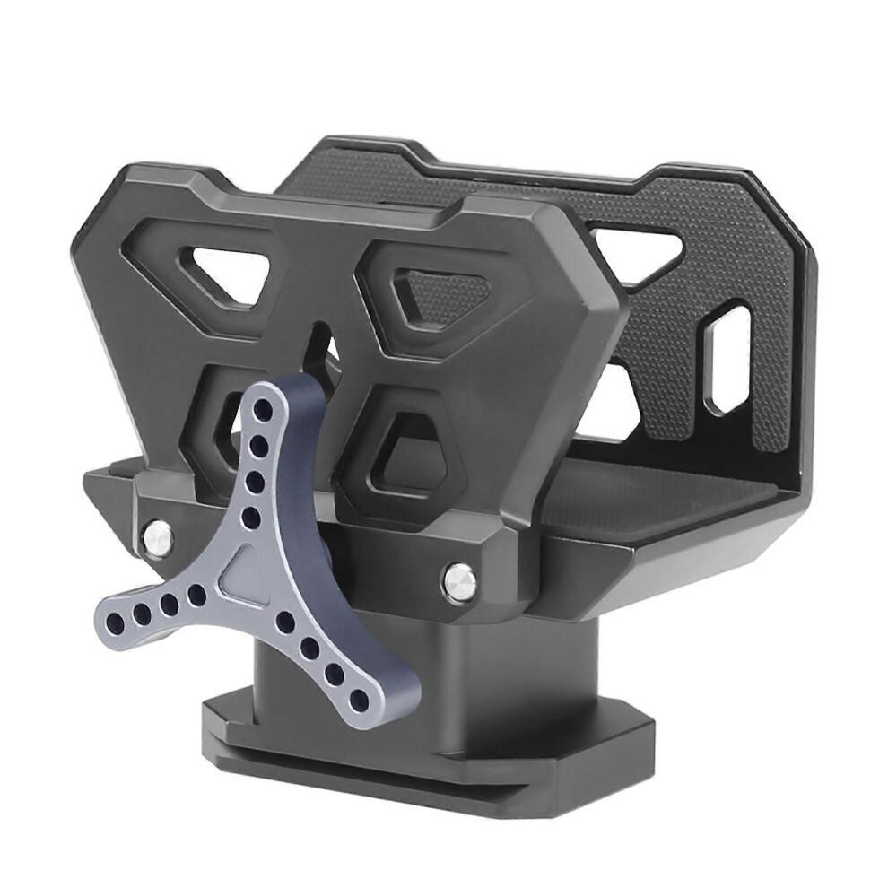 Rifles Clamp Aluminum Tripod Mounted Hunting Elevated Base Wide Rotating Button Specifically for Outdoor Sports Multicolor