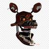 Bone Five Nights At Freddy'S 4 Art Iron On Heat Transfer Printing Vinyl Patches Sticker for Clothes DIY Appliques Washable Patches