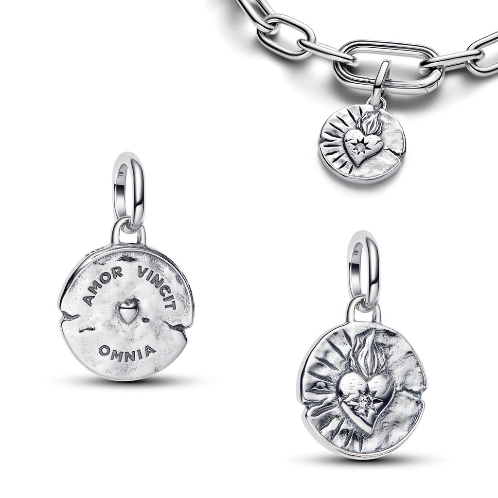 Новый подлинный подвеска-шарм Dangle Charm, совместимый с браслетами Me, идеально подходит для женщин, медь, Роскошный женский, Браслеты, Изящные украшения