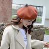 with Mesh Veil Painter Hat French Style Beanie Cap Retro Mesh Wool Beret  Gift