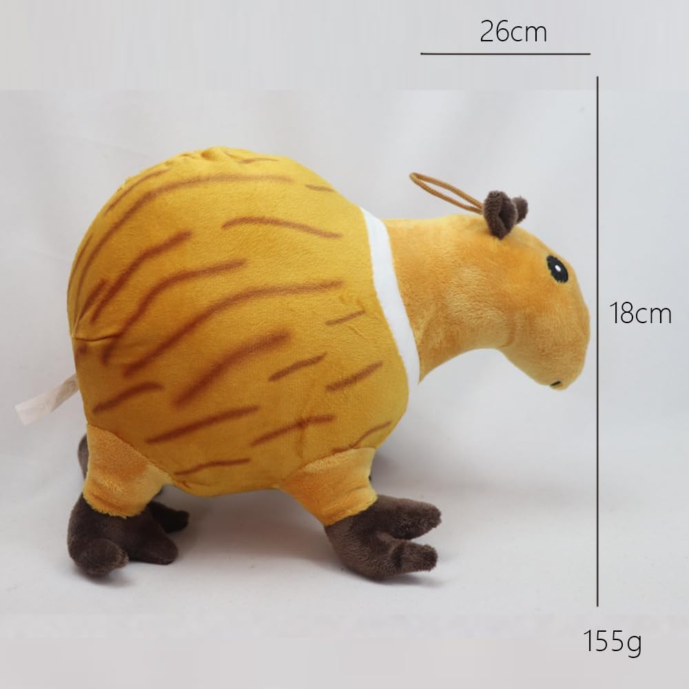 Italian Brainrot Plush Toy, Tuntuntunsaful, Tralalero, Tralala, Internet Meme, Decoration, Birthday Gift (Beaver Burbaloni Lililoli)