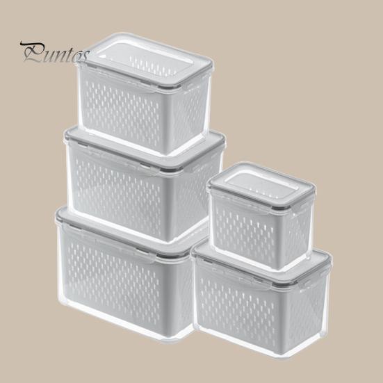 1,15 л/2 л/3 л/4,5 л/6,2 л ящик для хранения холодильника большой емкости прочная конструкция пластиковый универсальный легкий защелкивающийся герметичный пищевой контейнер для дома