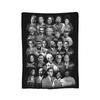 Black History Knitted Blanket Fleece  Super Warm Throw Blanket for Bedroom Sofa Bedroom Quilt