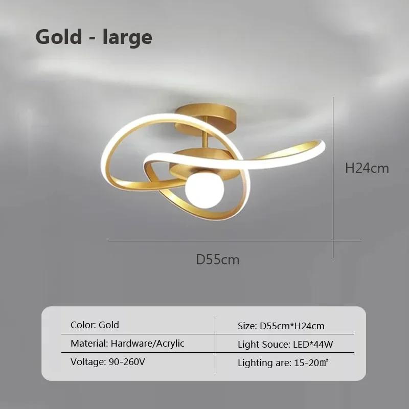 Современный светодиодный потолочный светильник для гостиной, столовой, спальни, коридора, потолочная люстра, домашний декор, внутреннее освещение, светильник Lustre
