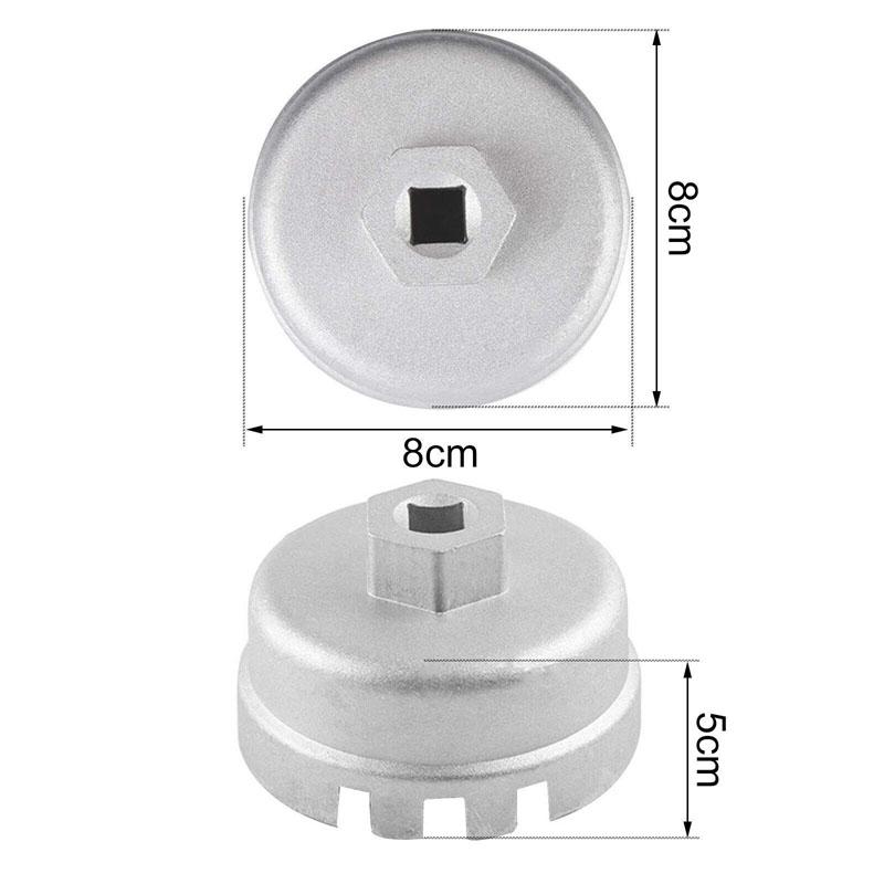 Ключ для масляного фильтра чашечного типа для Toyota Lexus Highlander RAV4 Camry Corolla Автомобиль Грузовик Инструмент для снятия масляного фильтра двигателя