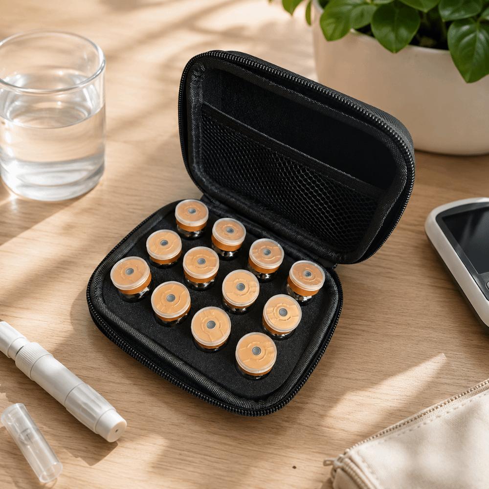3/10ML Insulin Vial Storage Case Waterproof Essential Oils Carrying Box Diabetes Care