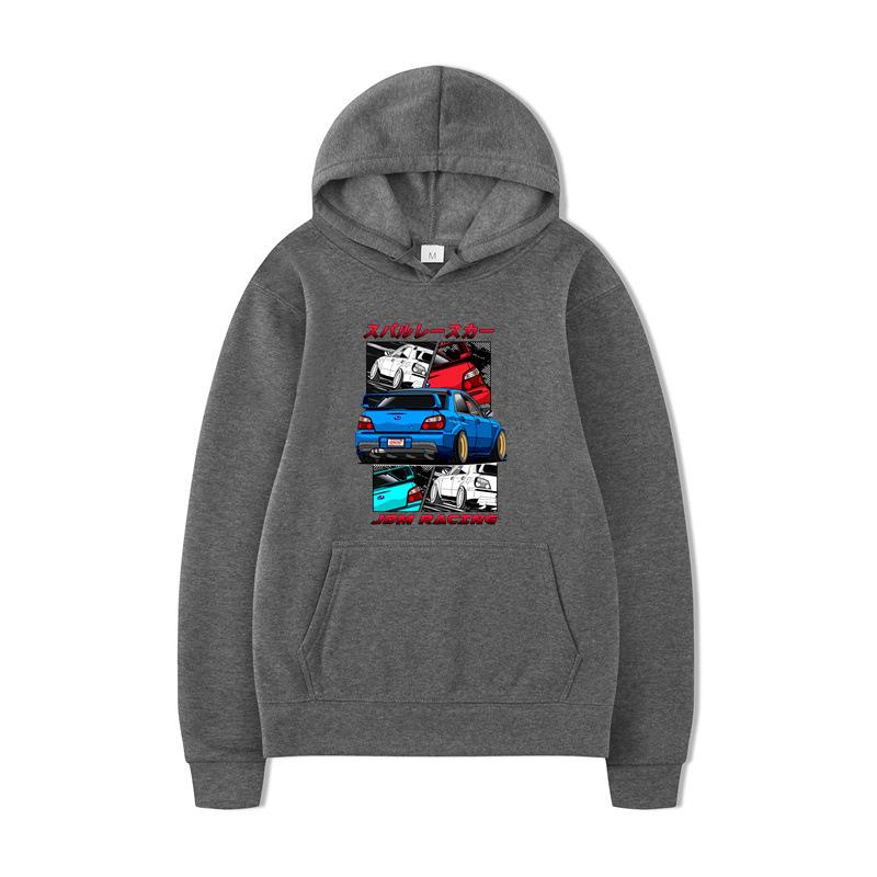 Initial D Hoodie Men Women Harajuku Aesthetic RACING Hoodie Long Sleeve Sweatshirts Women Casual Pullovers Sudaderas