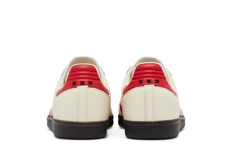 Мужские кроссовки adidas Samba Ajax Кремовый Кремовый Белый/Командный Коллегиальный Красный/Резина