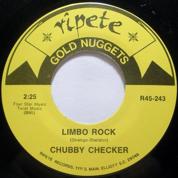 7-дюймовая пластинка CHUBBY CHECKER Limbo Rock Pony Time R45243 Ripete 1988 США Рок Б/у