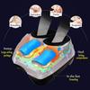 Модернизированный электрический встряхивающий массажер для ног с воздушным сжатием, инфракрасный нагрев, разминающий аппарат для здравоохранения шиацу с пультом дистанционного управления
