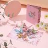 Christmas Greeting Card Premium Christmas Greeting Card 3D Three-Dimensional Butterfly Bouquet Birthday Card Holiday Creative Gift