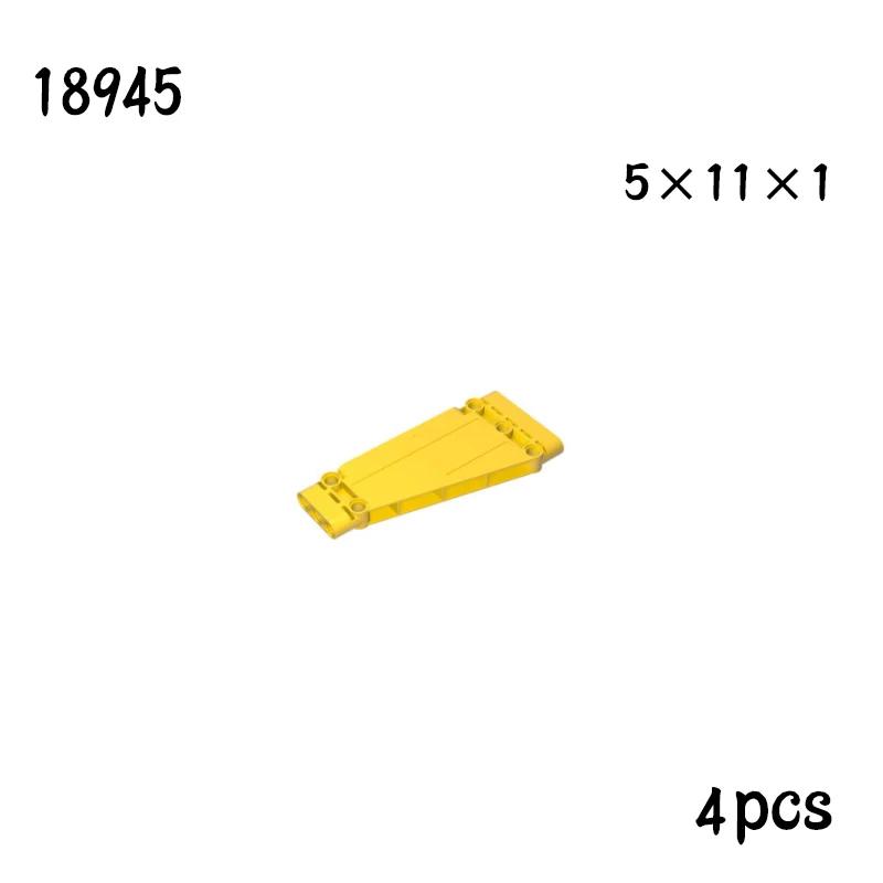 Нетоксичные Технические Детали Плоская Панель Пластина 1X3X11 Механические Строительные Блоки Детали для Машинок Moc Кирпичик Игрушка 11954 18944 18945 24116 24119 62531