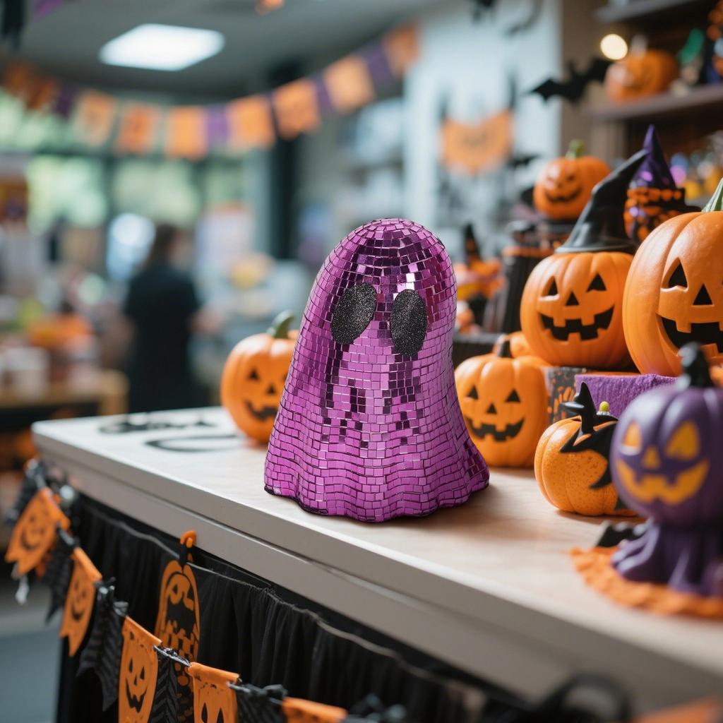 Хэллоуин Диско Статуи, Милые Декоративные Статуэтки, Декоративные Статуэтки, Украшения на Хэллоуин, Милые Статуэтки в Подарок